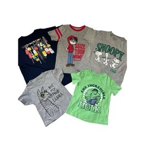Kids Boys‎ Mixed Sizes Clothing Bundle Wholesale Liquidation Clothing - 5pcs